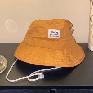 Urban Outfitters Mustard Bucket Hat